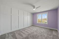 Second Floor Bedroom With Wainscotting Accent Wall