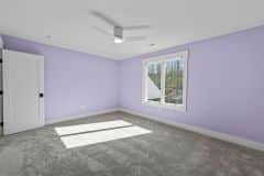 Second Floor Bedroom with Walk-in Closet and Accent Wall