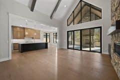 Great Room With Second Floor Loft Off Kitchen With Covered Porch Access