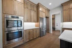 Appliance Wall In Custom Home Kitchen