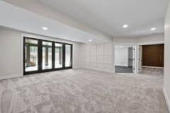 Lower Level Walk-out Exercise Room and Music Room