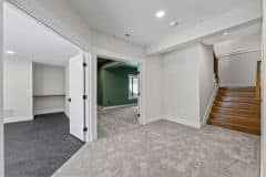 Lower Level Access to Exercise Room and Office