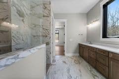 Double Vanity and Oversized Primary Bathroom Shower