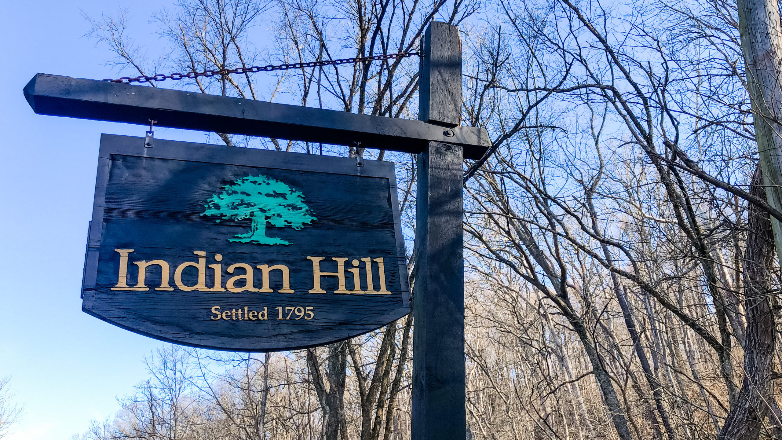 Indian Hill Sign