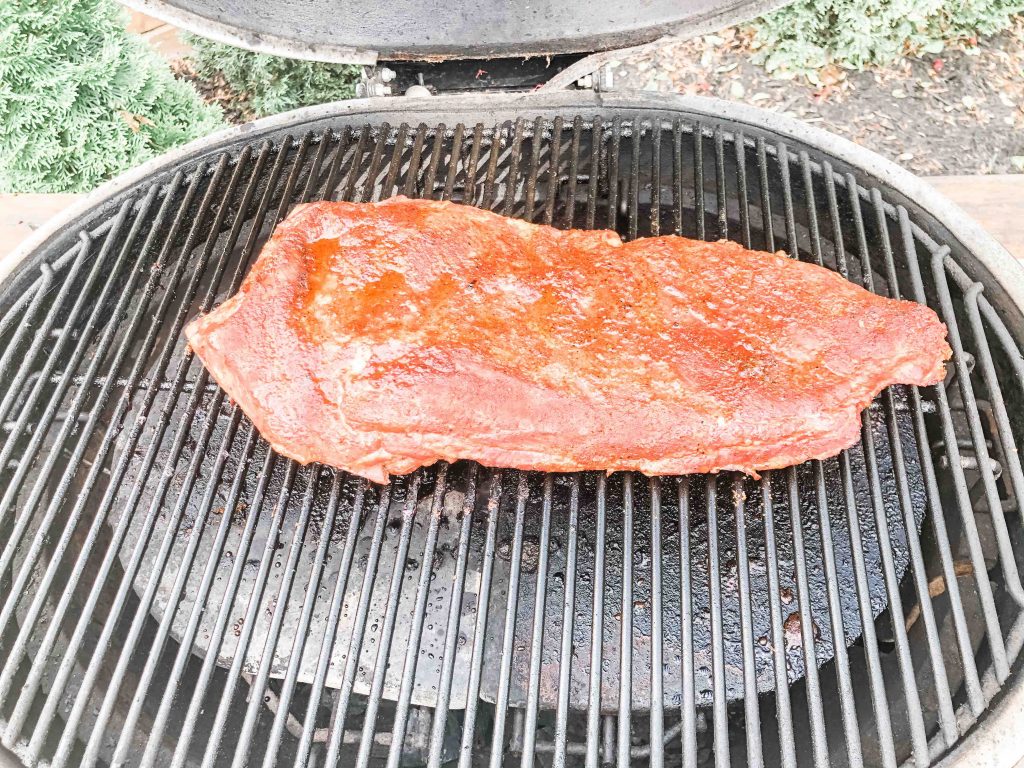 Memorial Day Recipe of Dry Rubbed Pork Ribs on the Smoker 