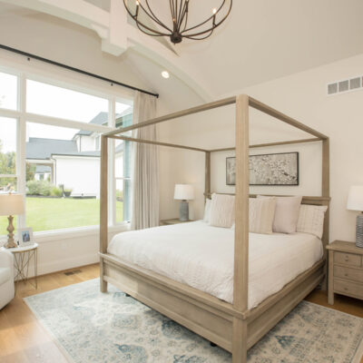 Woodford Custom Home Master Bedroom