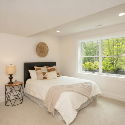 Woodford Custom Home Lower Level Bedroom