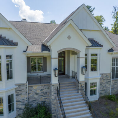 Mt Lookout Custom Home Front View