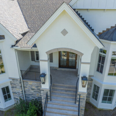 Mt Lookout Custom Home Front Porch