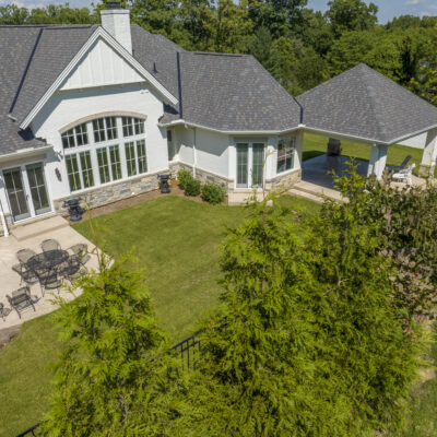Mt Lookout Custom Home with Portico