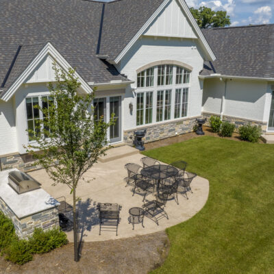 Mt Lookout Custom Home Back View