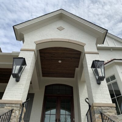 Mt Lookout Custom Home Front Porch