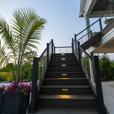 Stairs to Grilling Station