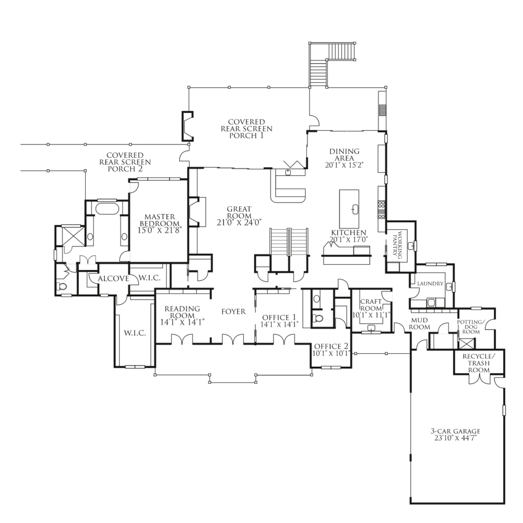 Mulberry Ridge First Floor