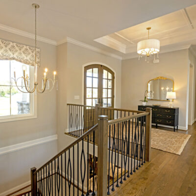 Front Entry with Detailed Ceiling