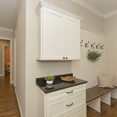 Mudroom with Built-in Bench