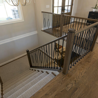 Front Entry Custom Staircase