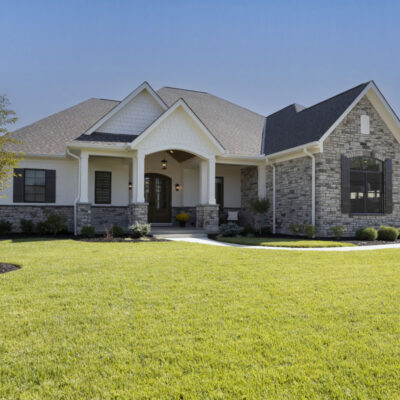 Front View of Heartland Reserve Custom Home