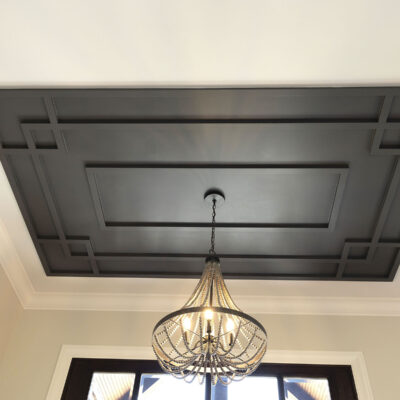 Front Entry Custom Ceiling Detail