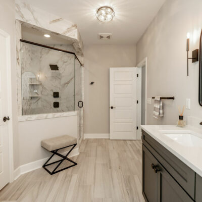 Primary Bathroom with Large Walk-In Shower