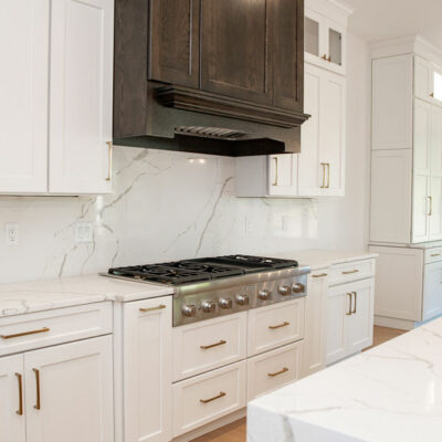 Kitchen Hood and Stovetop