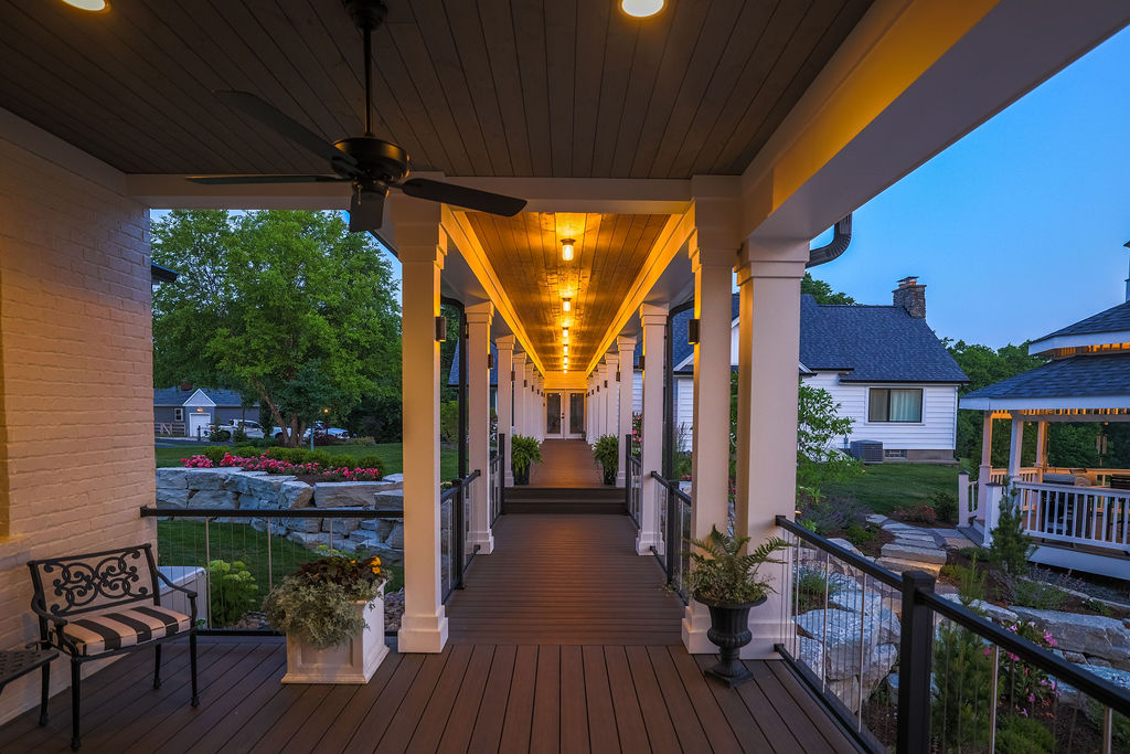 Colonnade Covered Walkway