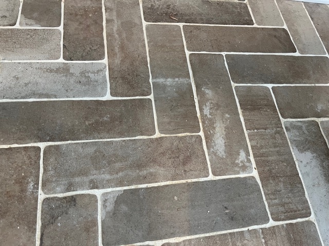 Mudroom Brick Flooring