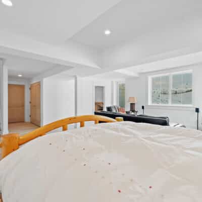 Oxford Farmhouse Lower Level with Entertainment Area and Full Bath