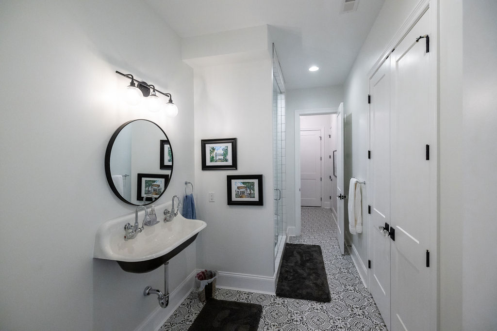 Luxury Custom Home Pool Bath