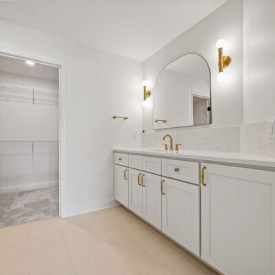 girls bedroom and bathroom