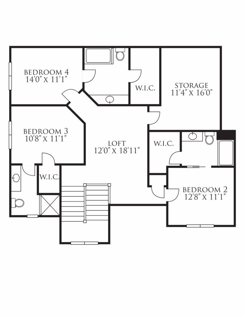 Heartland Haven Second Floor Plan