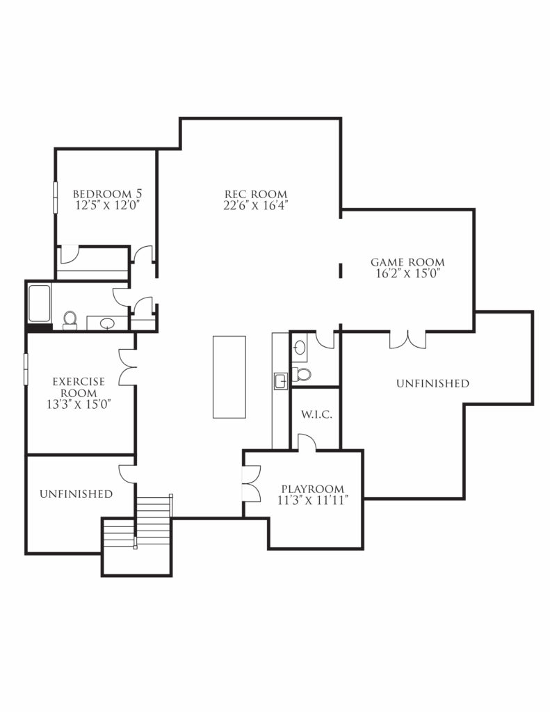 Heartland Haven Lower Level Floor Plan