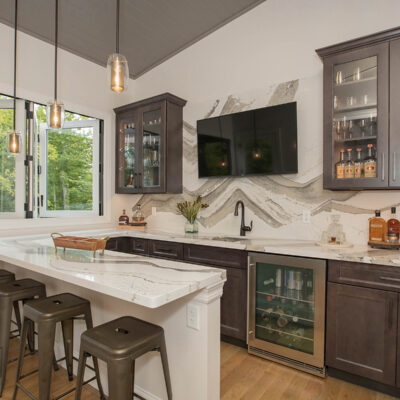 Homearama Cincinnati Wieland Builder First Floor Pub Bar