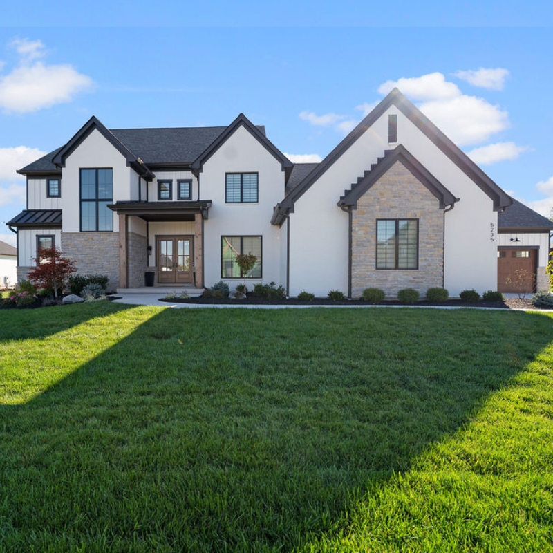 Modern Farmhouse custom home Wieland Builders