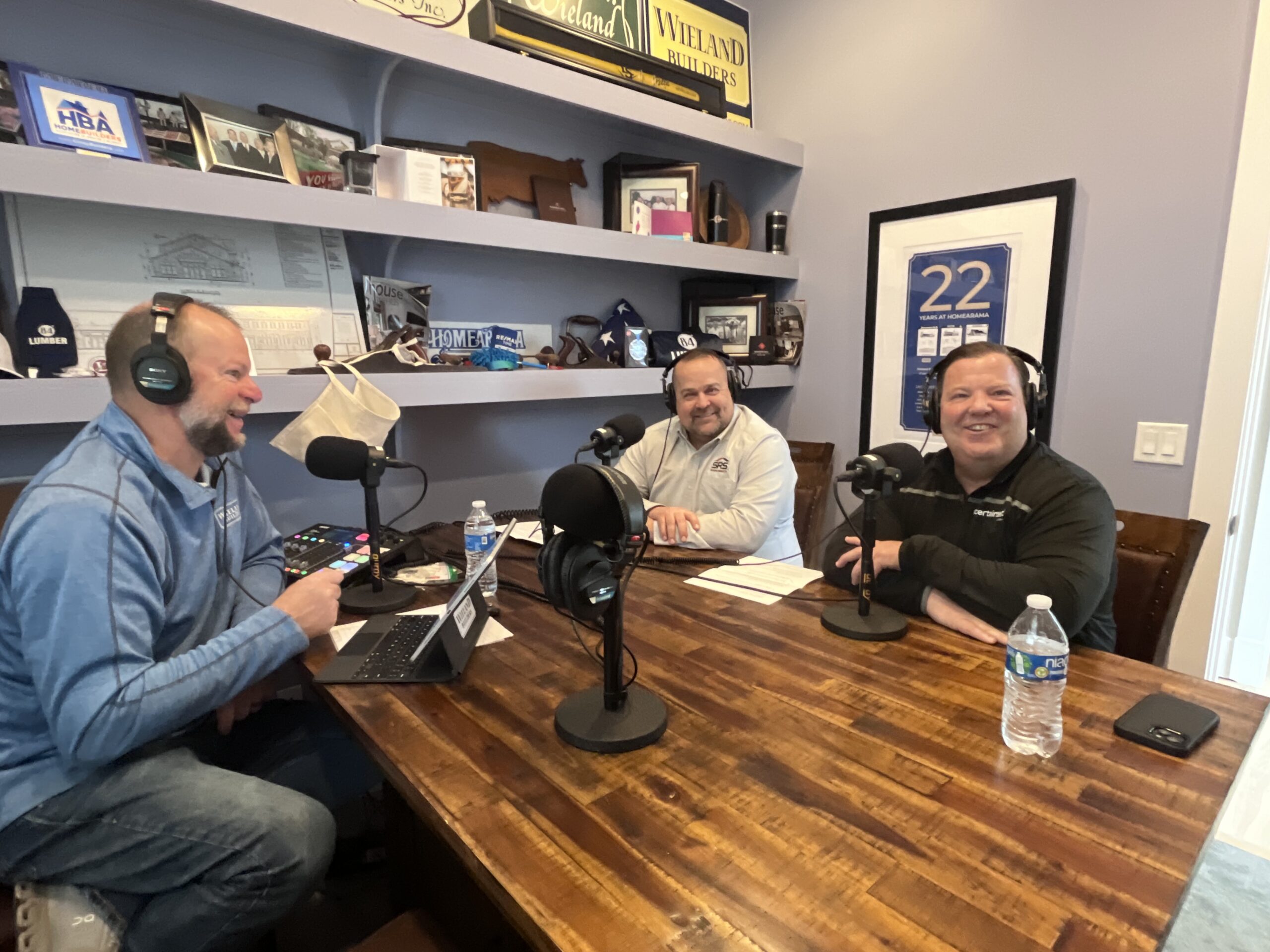 #81 SRS Distribution, Brad Fischer & CertainTeed, Jeff Herkins Builder Podcast Wieland Builders