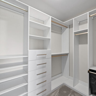 Second Floor Bedroom Custom Walk-in Closet