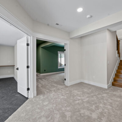 Lower Level Access to Exercise Room and Office