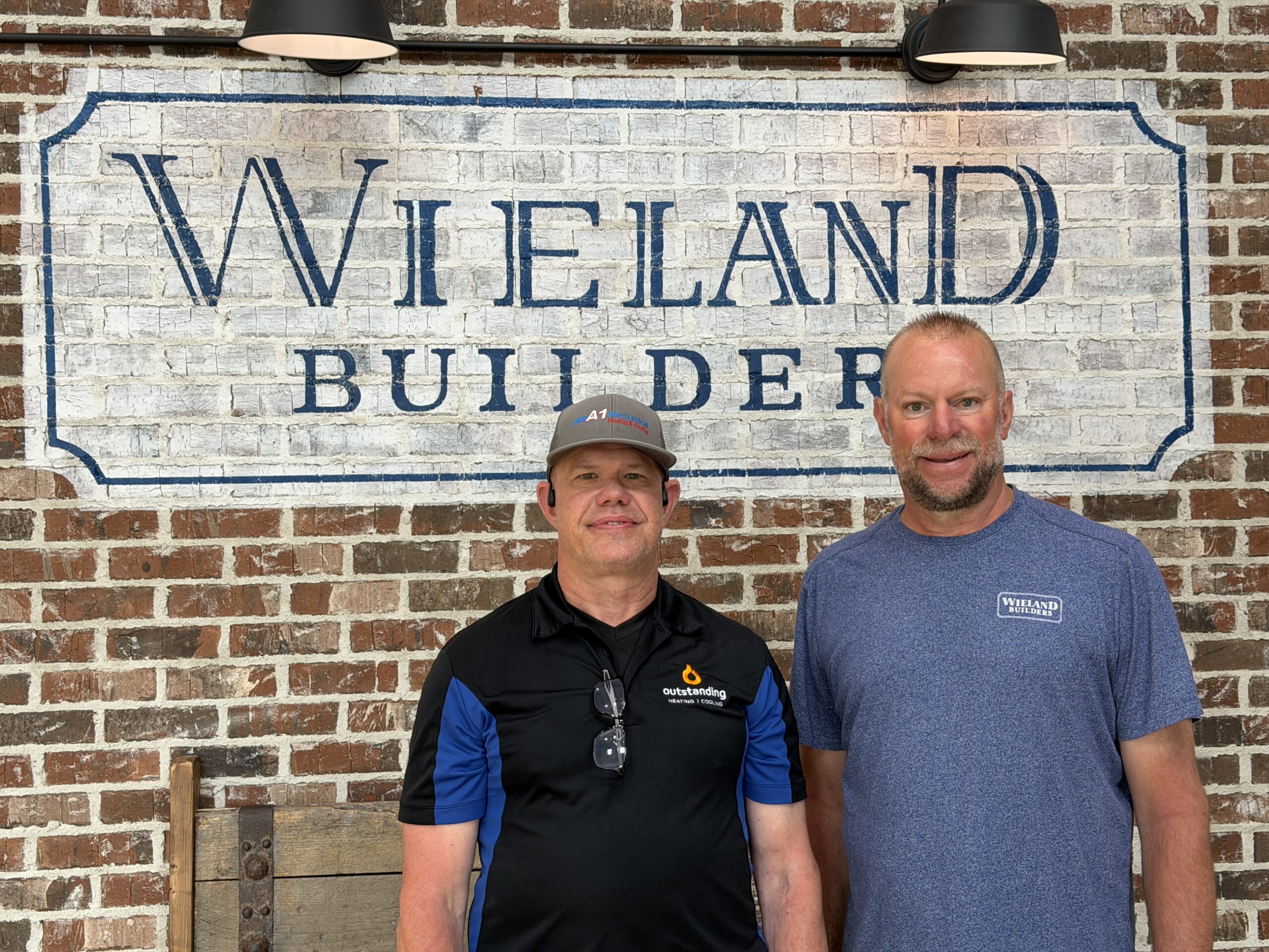 A1 Mechanical, Trent Morris, Wieland Builders Podcast. Builder Podcast with HVAC guest