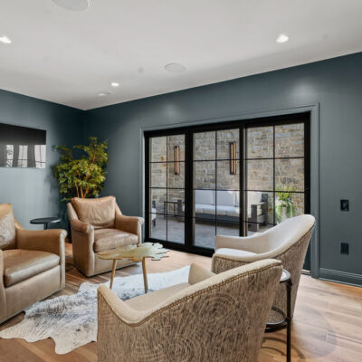 Bourbon Room Seating Area With Access To Cigar Patio