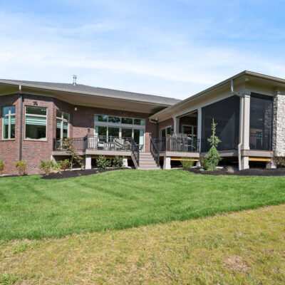 Screened In Porch with Sun Deck