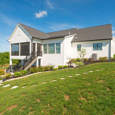Modern Farmhouse with Pool and Covered Patio
